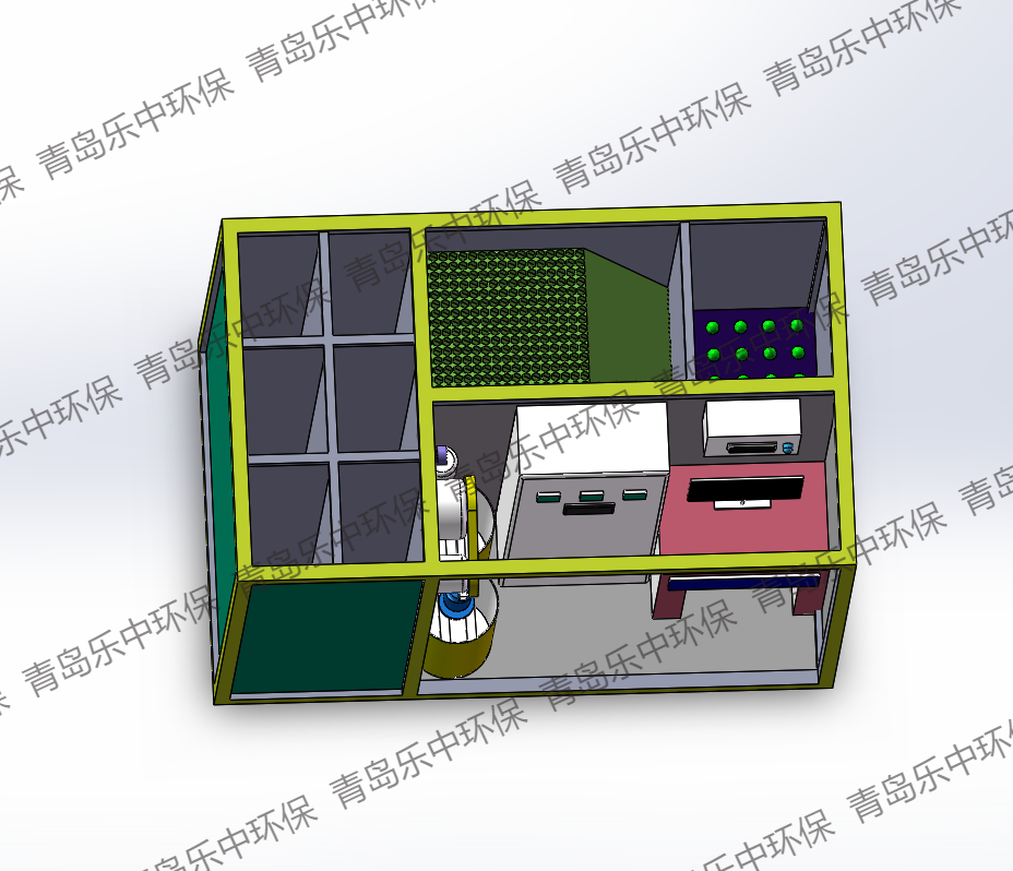 全自動(dòng)一體化凈水系統_水廠(chǎng)一體化凈水設備_青島樂(lè )中