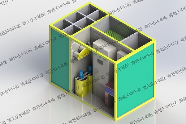 一體化凈水設備設計圖_青島樂(lè )中環(huán)保